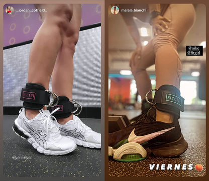 - Ankle Strap for Cable Exercise Machines, Work Out Cuff Attachment for Home & Gym, Glute Workouts - Kickbacks, Leg Extensions, Hip Abductors, for Exercise Machine Attachments